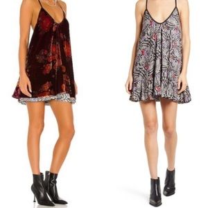 *NWT* Free People Reversible Velvet Dress